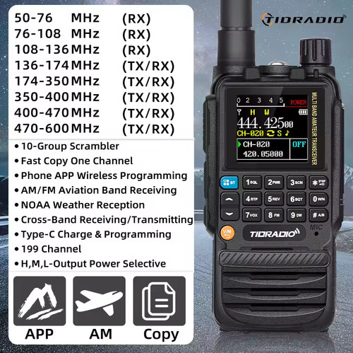Preprogrammed tidradio - tidradio, h3