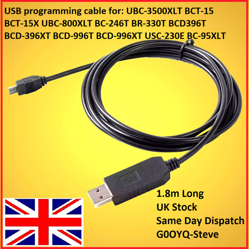 Usb cable uniden bearcat - cable,