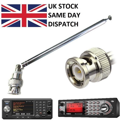 Bnc telescopic scanner antenna - telescopic,