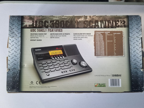 Uniden bearcat ubc360clt - uniden,