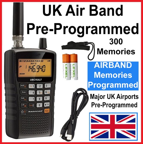 Uniden ubc75xlt airband - uniden, radio