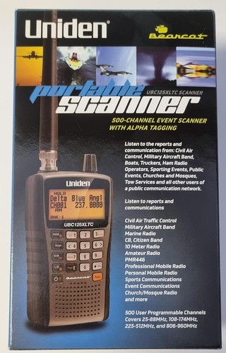Radio scanner ubc125 xltc - scanner,