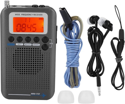 Handheld aviation radio - handheld,