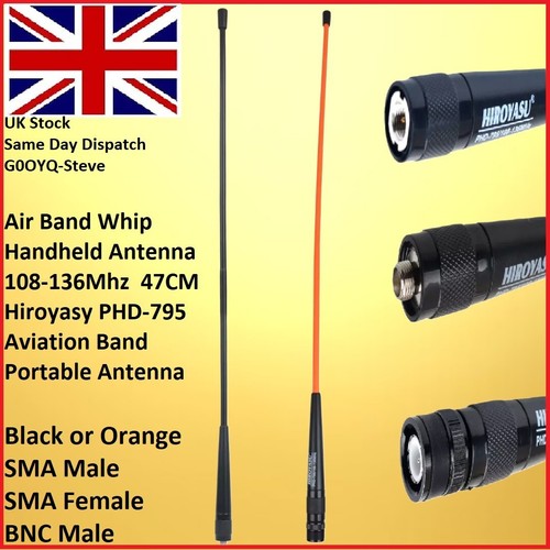 Airband vhf antenna bnc - antenna, sma