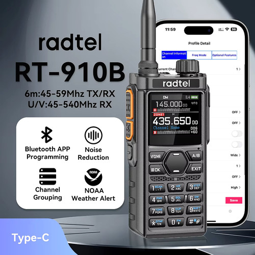 Radtel 910 transmit - rt-910, cb